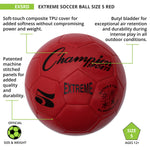 Champion Sports Extreme Soccer Ball, Size 5