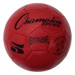 Champion Sports Extreme Soccer Ball, Size 5 - Red