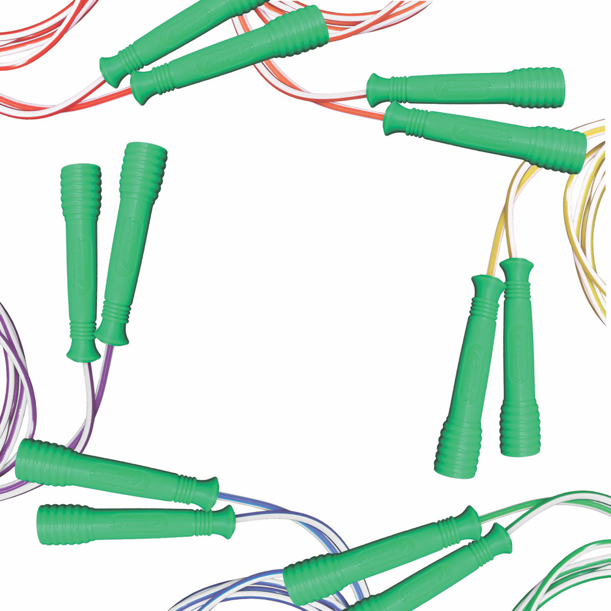 Champion Sports Deluxe XU Jump Rope Set - Set of 6