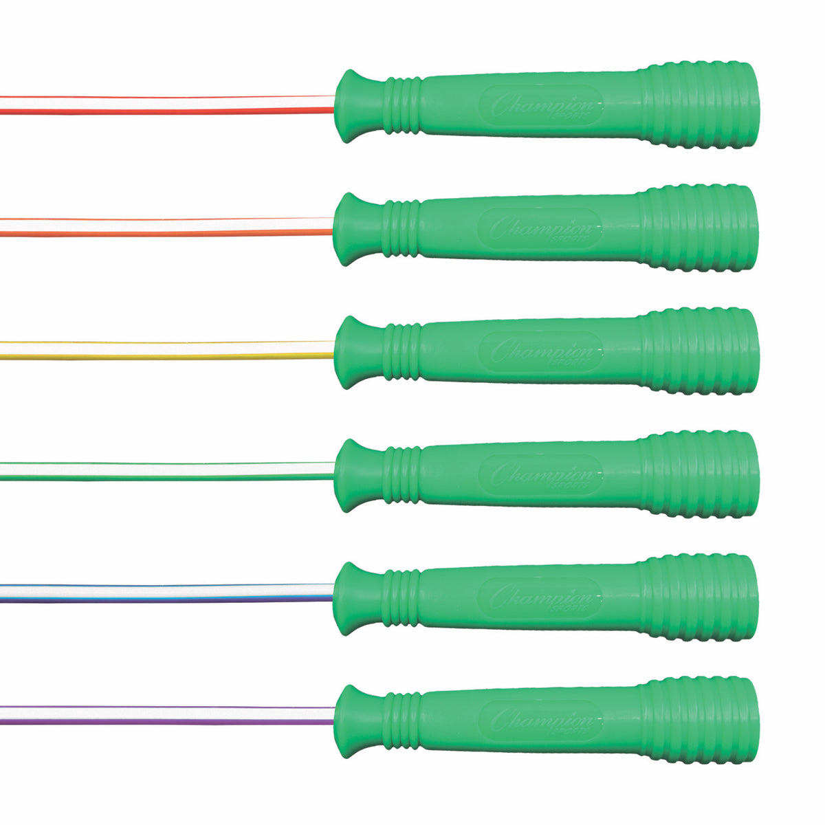 Champion Sports Deluxe XU Jump Rope Set - Set of 6
