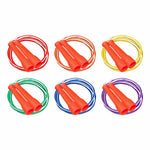 Champion Sports Deluxe XU Jump Rope Set - Set of 6 - 7' (Red Handles)