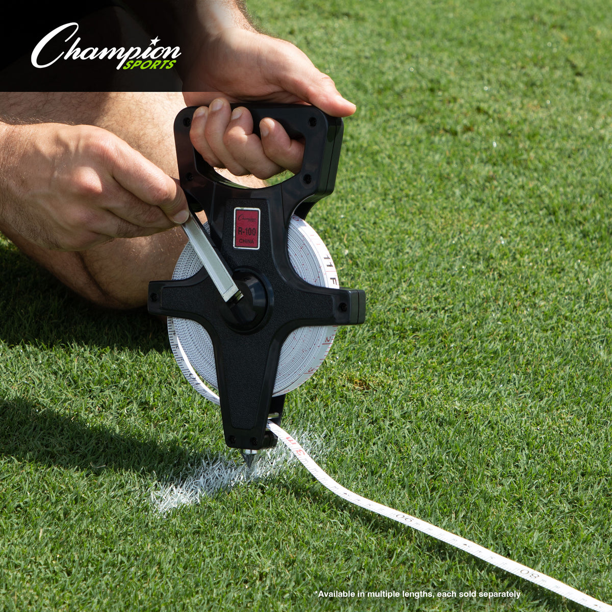 Champion Sports Closed Reel Measuring Tape