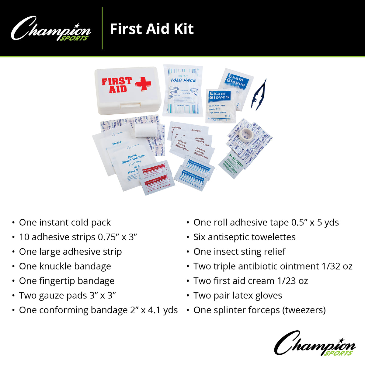 Champion Sports First Aid Kit