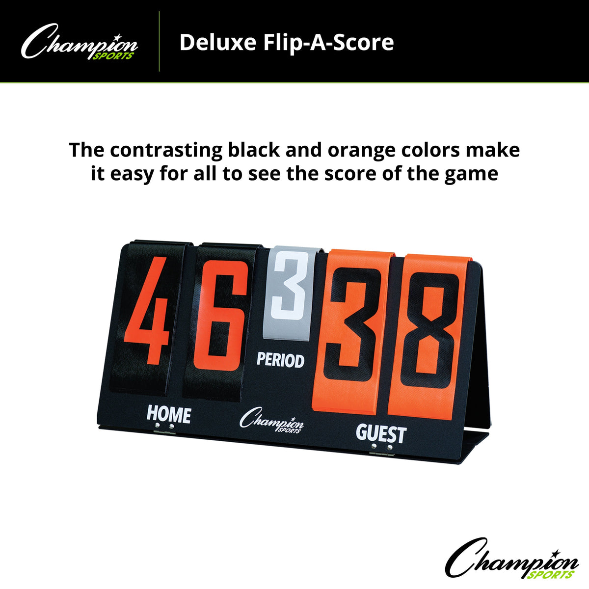 Champion Sports Deluxe Flip-A-Score