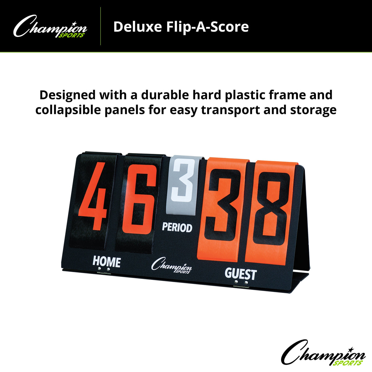 Champion Sports Deluxe Flip-A-Score