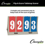 Champion Sports Flip-A-Score Tabletop Scorer