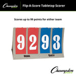 Champion Sports Flip-A-Score Tabletop Scorer