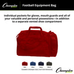 Champion Sports Football Equipment Bag