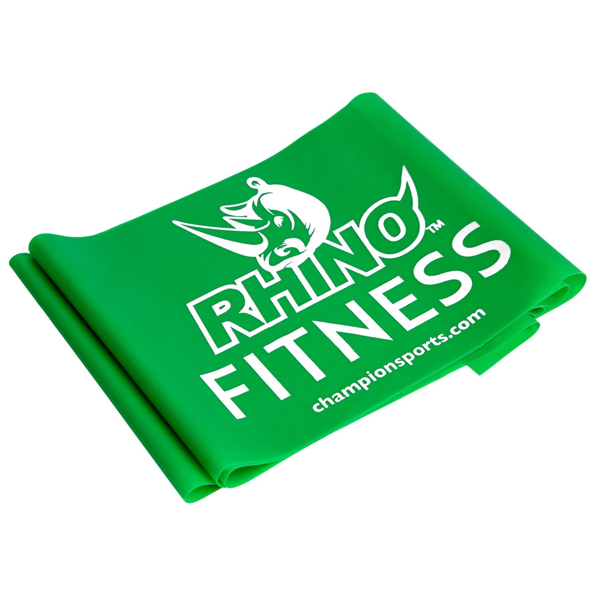 Champion Sports Resistance Therapy/Exercise Flat Band - Medium – 8 lb (Green)