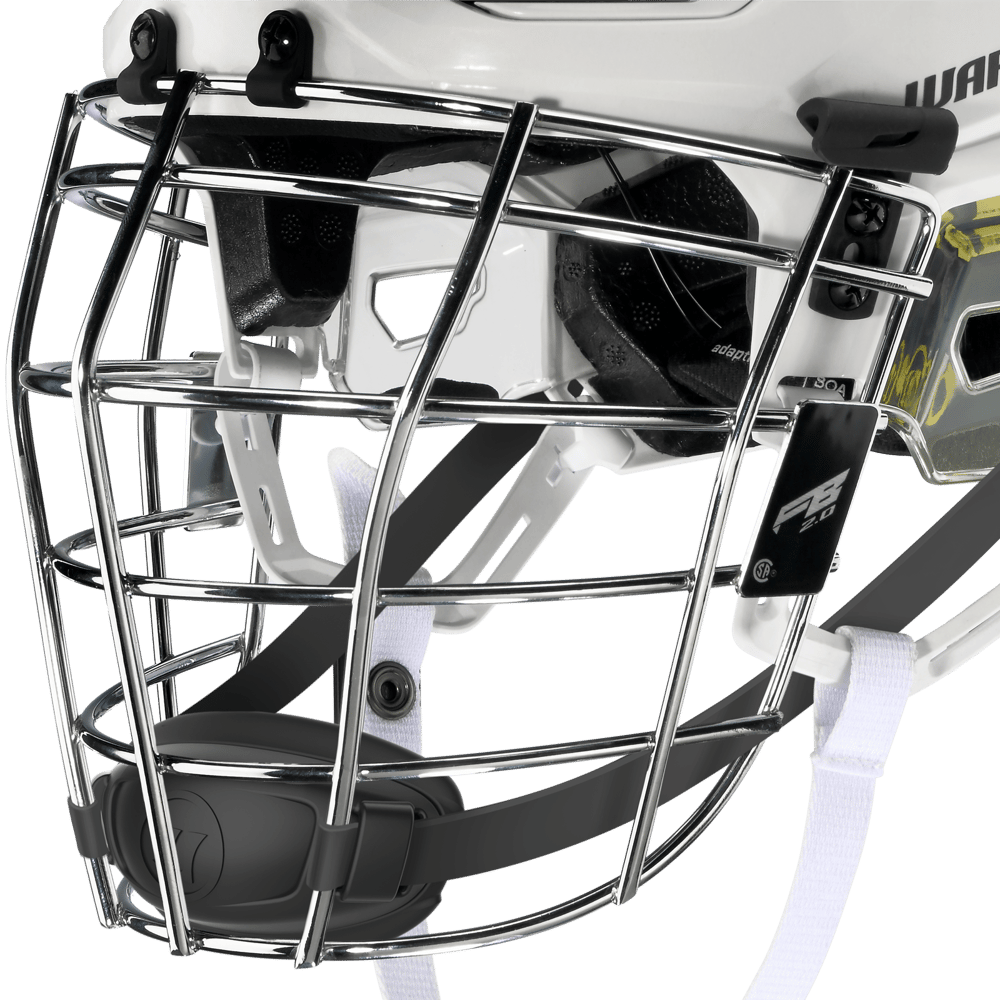 Warrior Fatboy Facemask 2.0 - Silver
