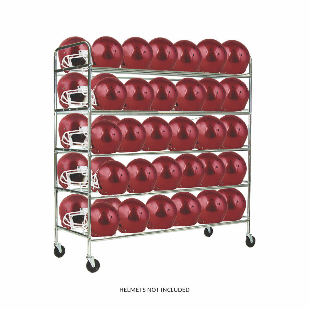 Champion Sports 60-Helmet Football Cart