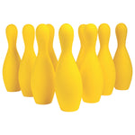 Champion Sports Rhino Skin Foam Bowling Pin Set - Yellow