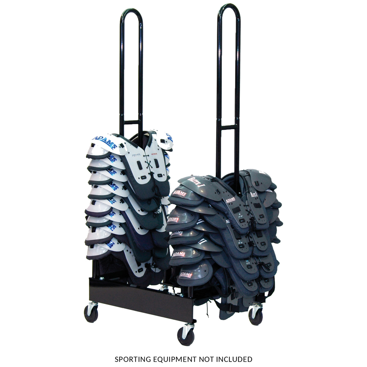 Champion Sports Shoulder Pad Rack - Two Stacks