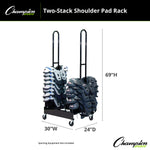 Champion Sports Shoulder Pad Rack