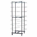 Champion Sports 56-Helmet Football Rolling Cart