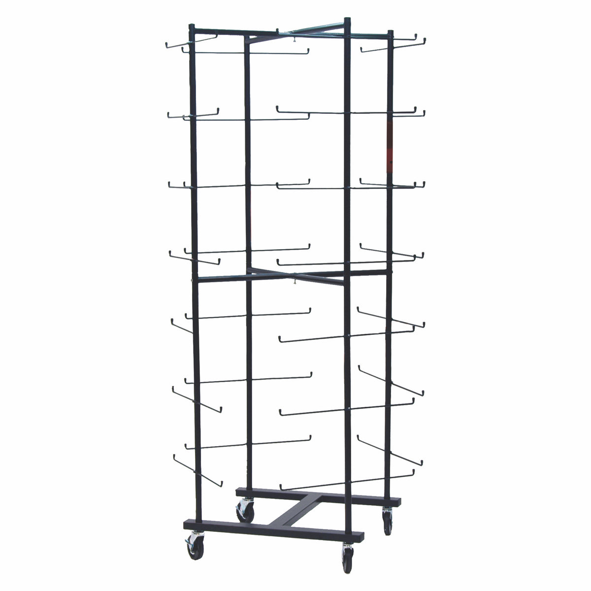 Champion Sports 56-Helmet Football Rolling Cart