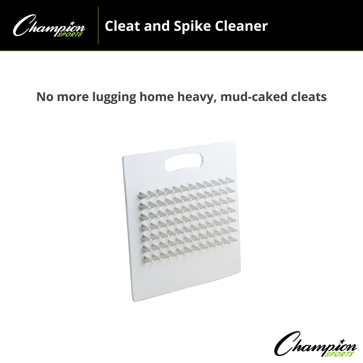 Champion Sports Cleat and Spike Cleaner