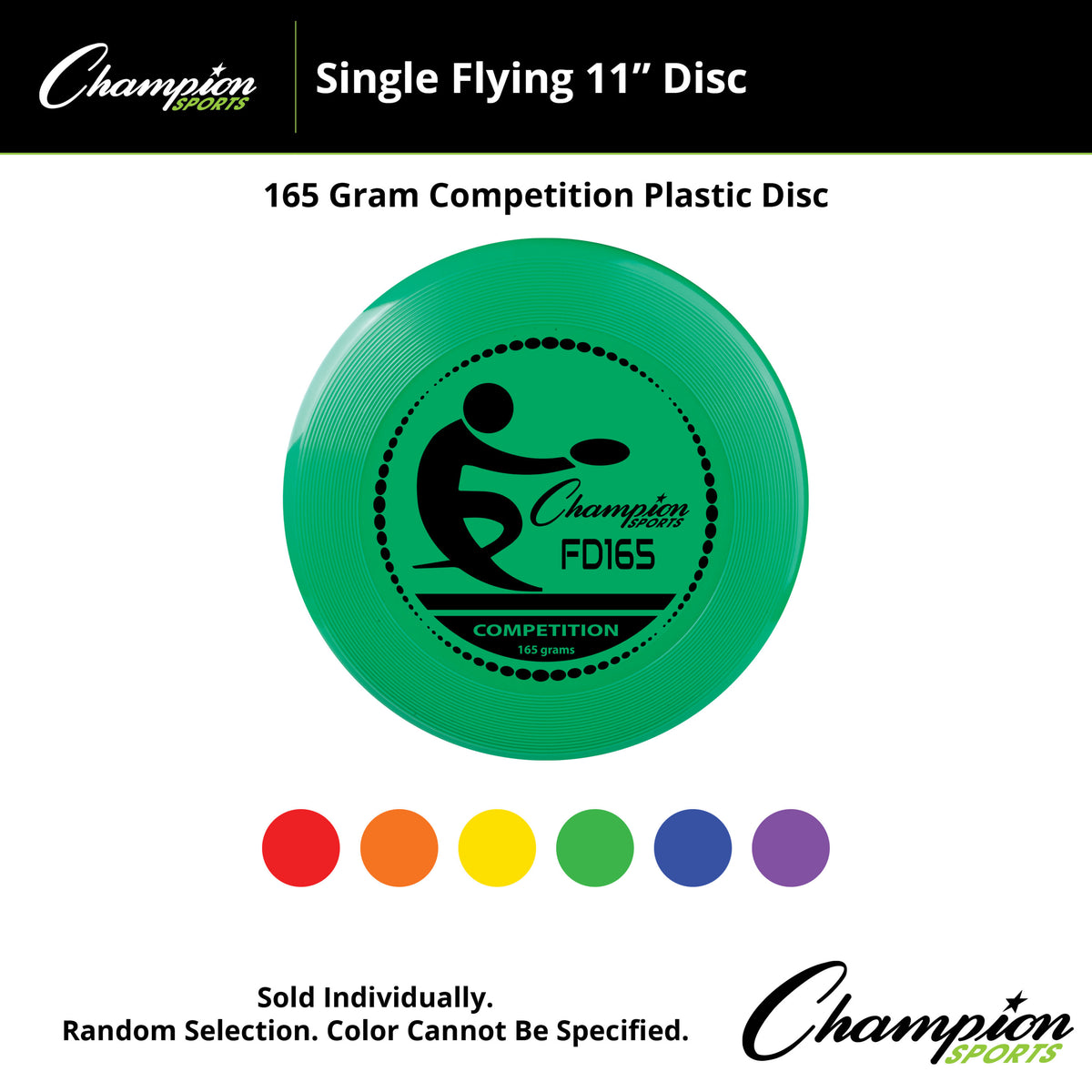 Champion Sports Competition Plastic Disc