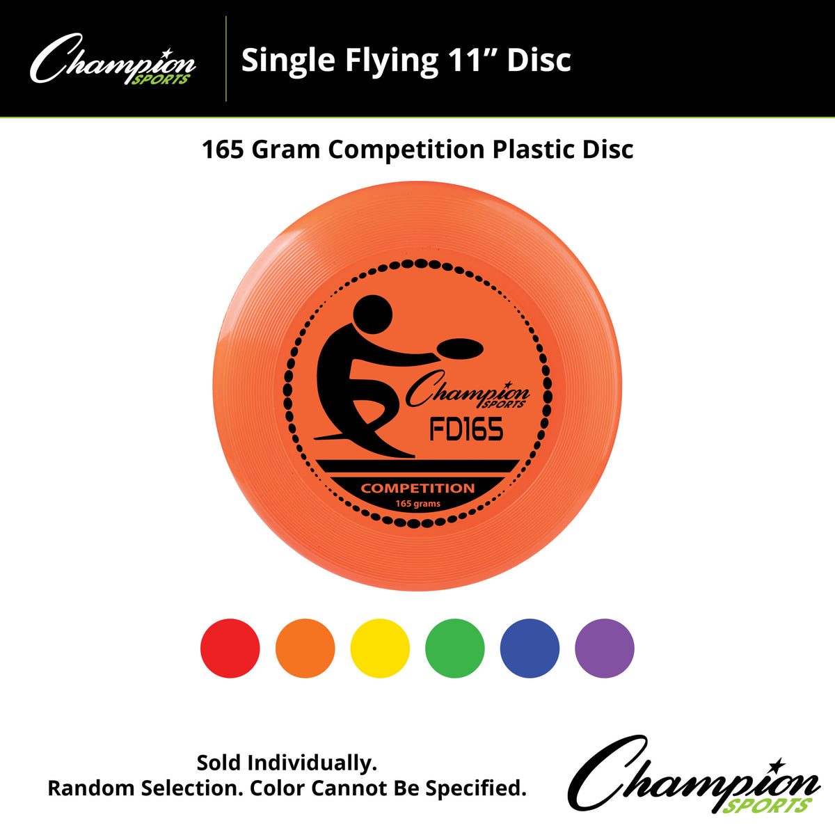 Champion Sports Competition Plastic Disc