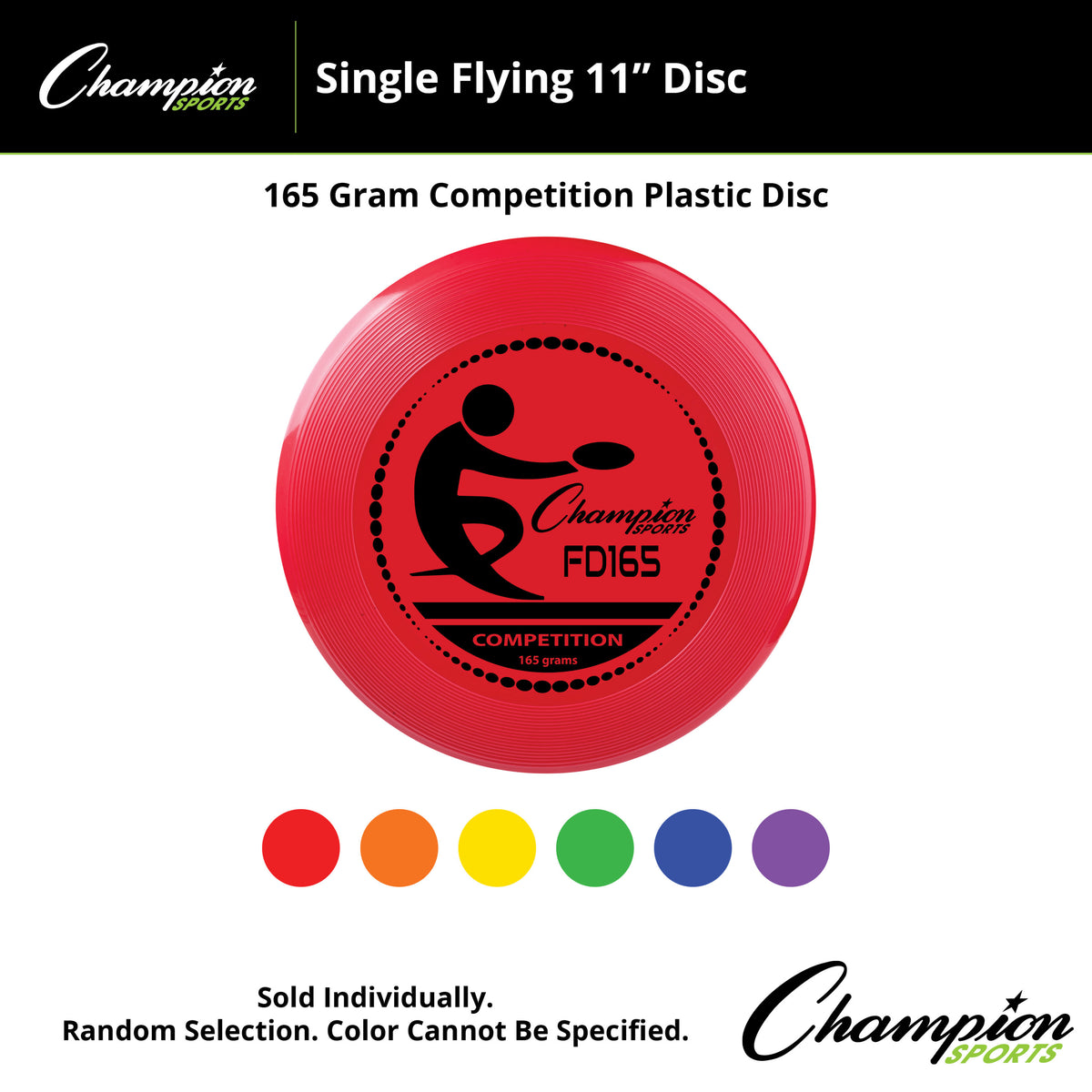Champion Sports Competition Plastic Disc