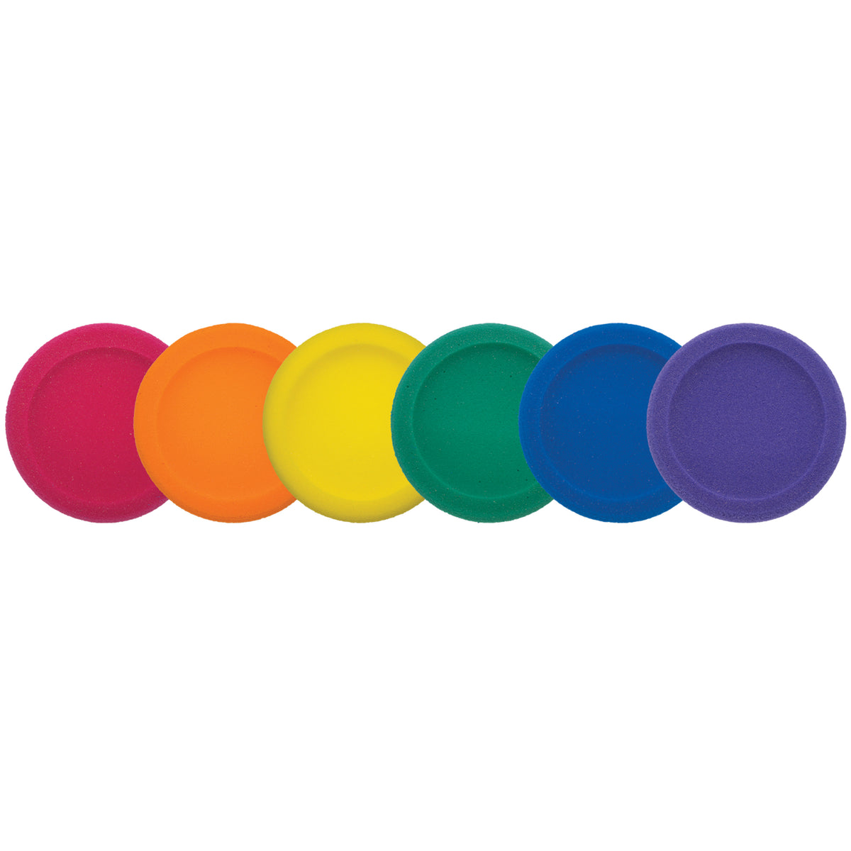 Champion Sports Rounded Edge Uncoated Foam Disc Set