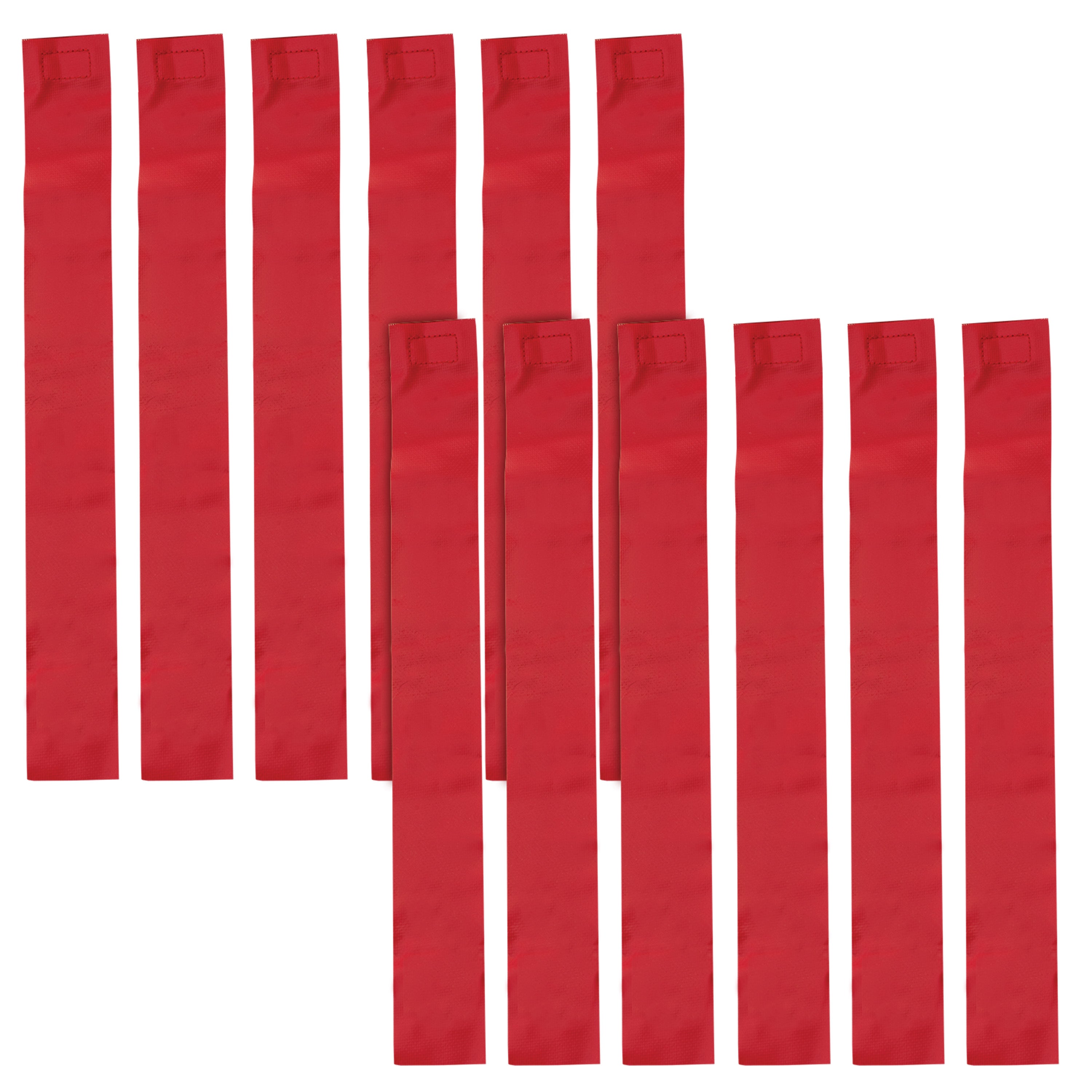 Champion Sports Flag Football Replacement Flags - Dozen - Red