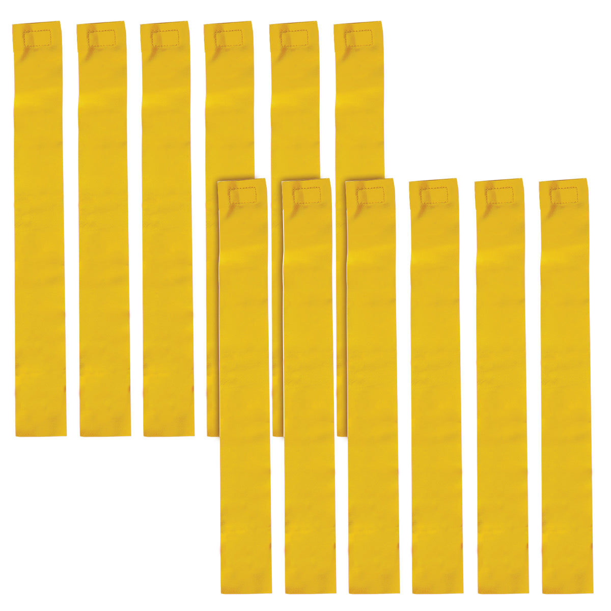 Champion Sports Flag Football Replacement Flags - Dozen - Yellow