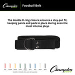 Champion Sports Football Belt