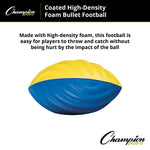 Champion Sports Coated High-Density Foam Football