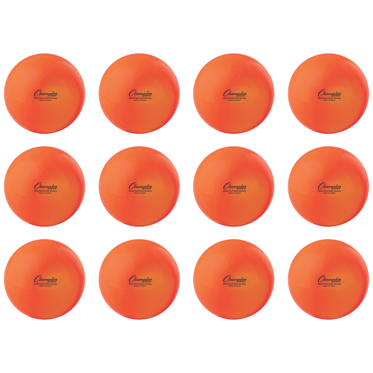 Champion Sports Field Hockey Practice Balls - Dozen