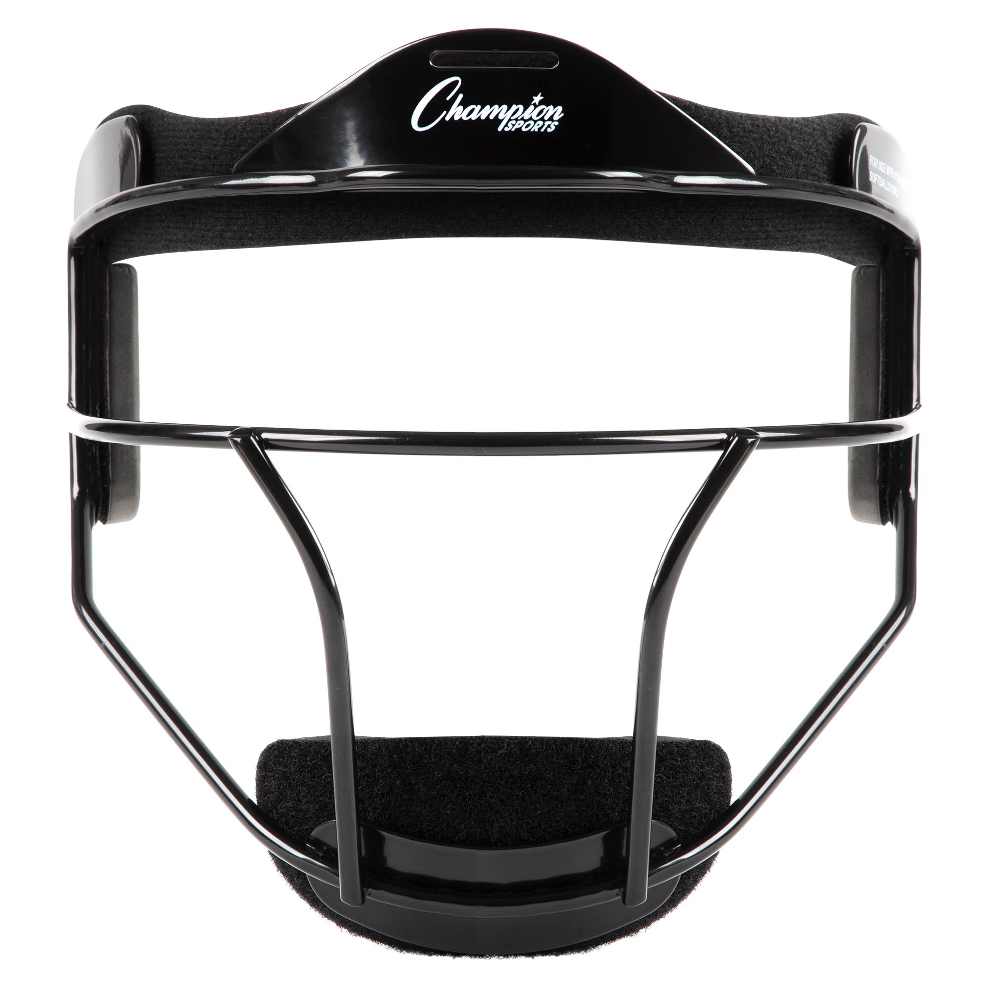 Champion Sports Softball Fielder's Face Mask - Adult / Black
