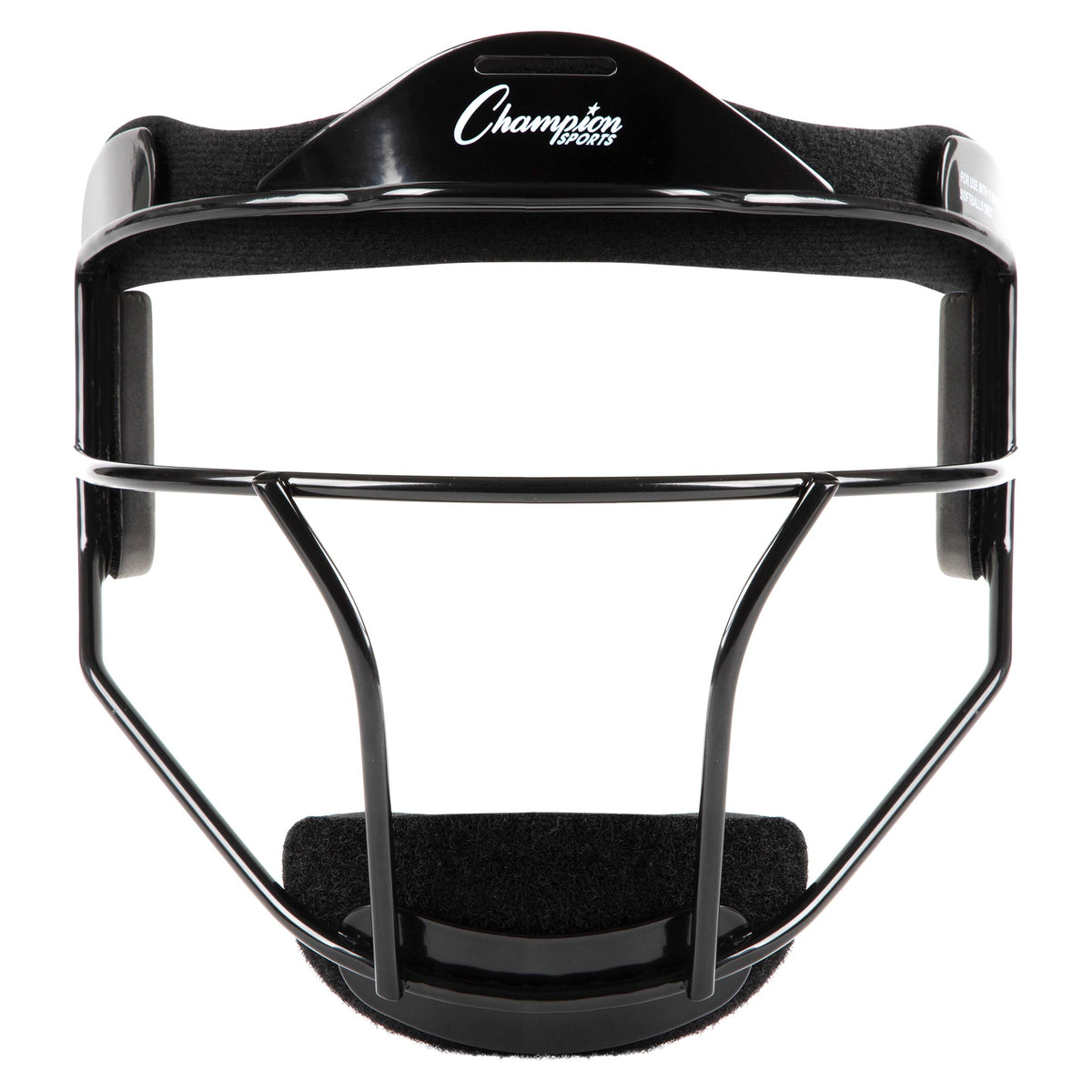 Champion Sports Softball Fielder's Face Mask - Adult / Black