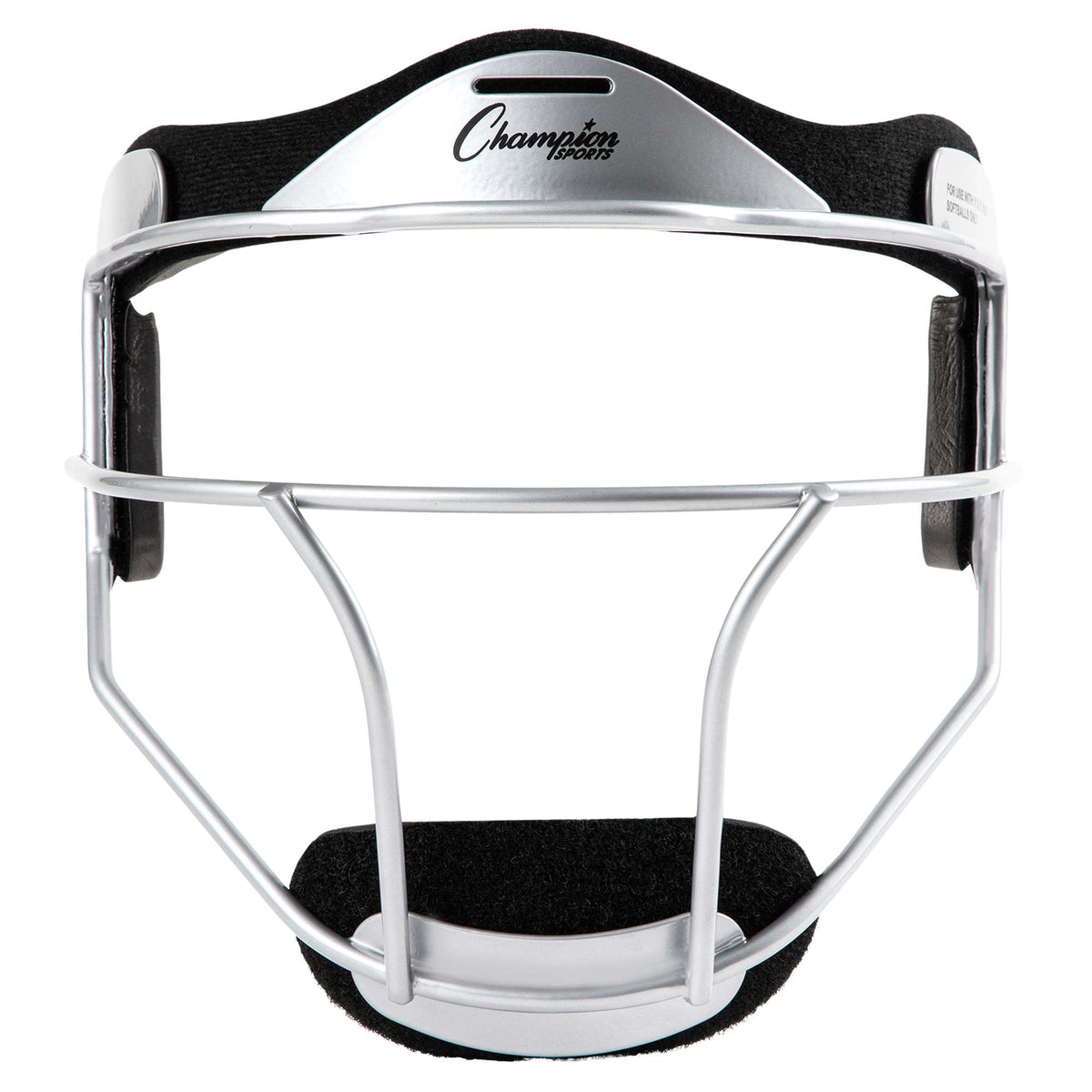 Champion Sports Softball Fielder's Face Mask - Adult / Silver