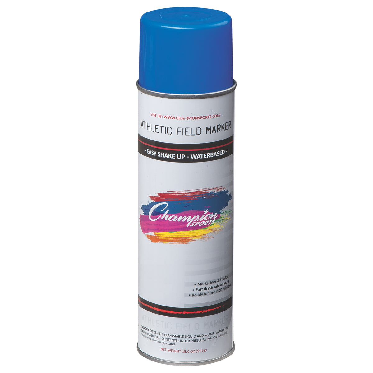 Champion Sports Field Marking Paint - Case of 12 - Blue