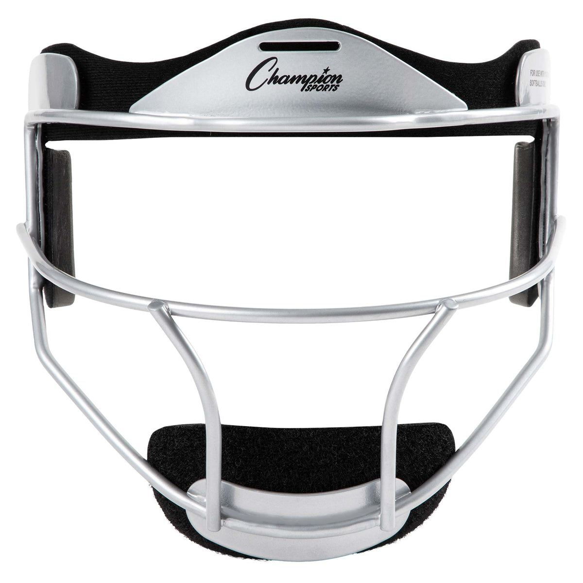 Champion Sports Softball Fielder's Face Mask - Youth / Silver
