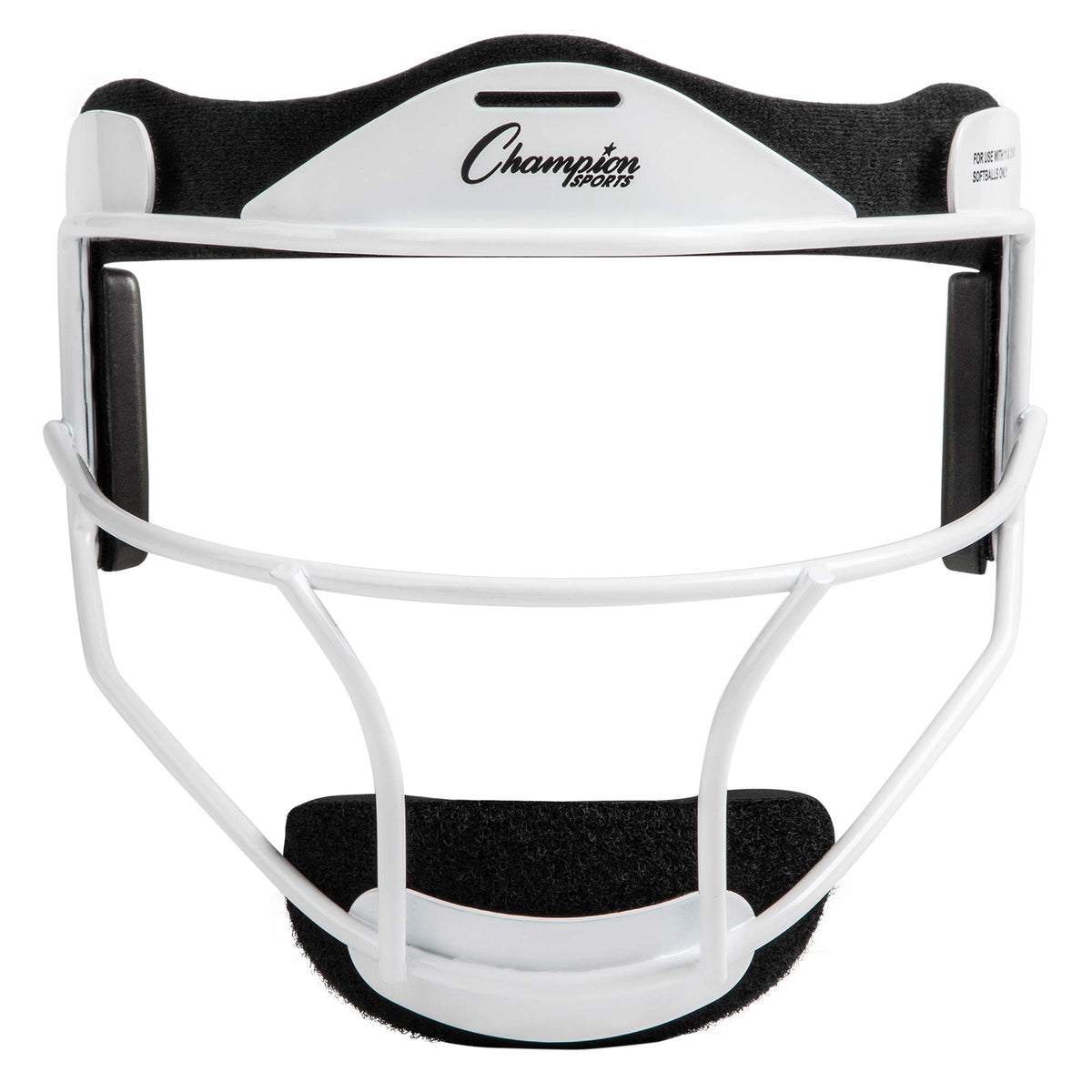 Champion Sports Softball Fielder's Face Mask - Youth / White