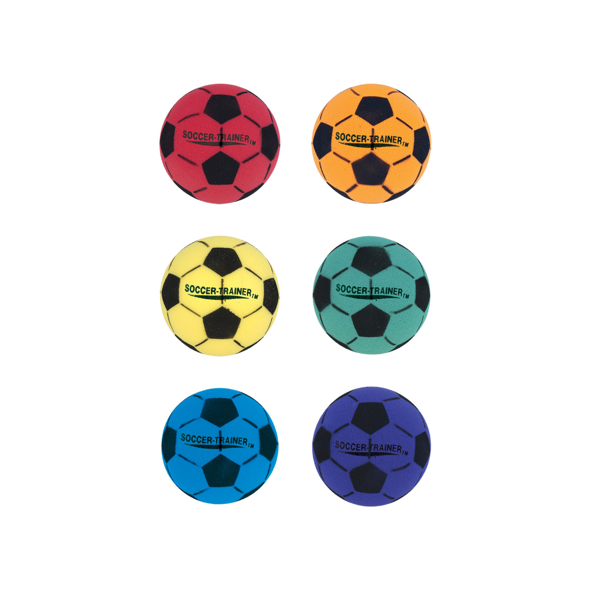 Champion Sports 8" Ultra Foam Soccer Ball Set - Set of 6