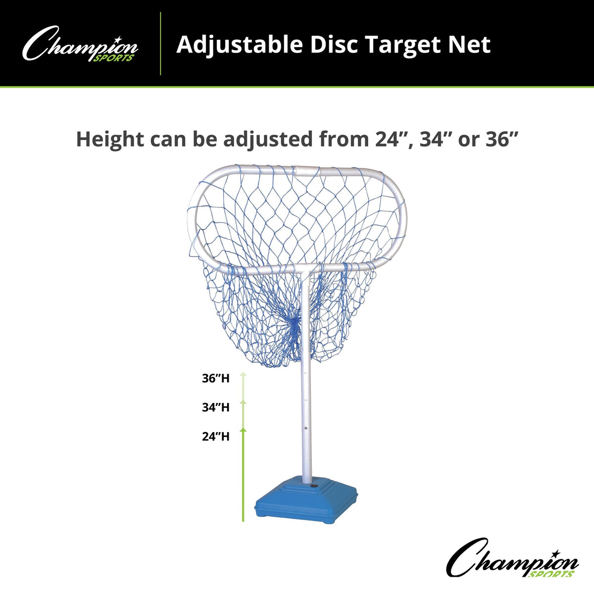 Champion Sports Adjustable Disc Target Net