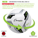 Champion Sports Futsal Ball - Size 3.7