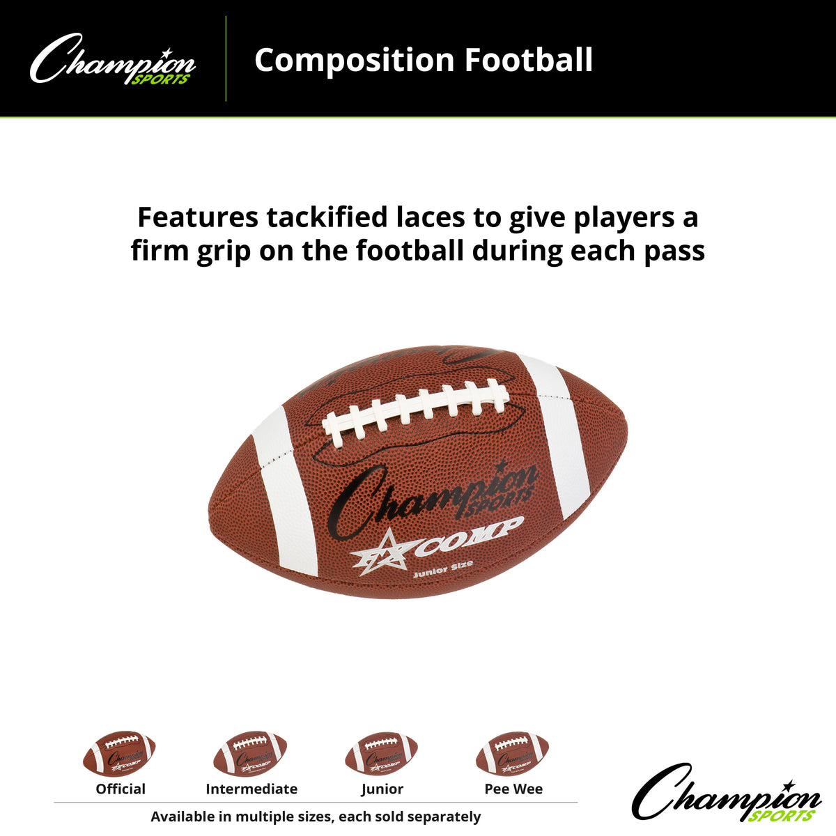 Champion Sports Composition Football