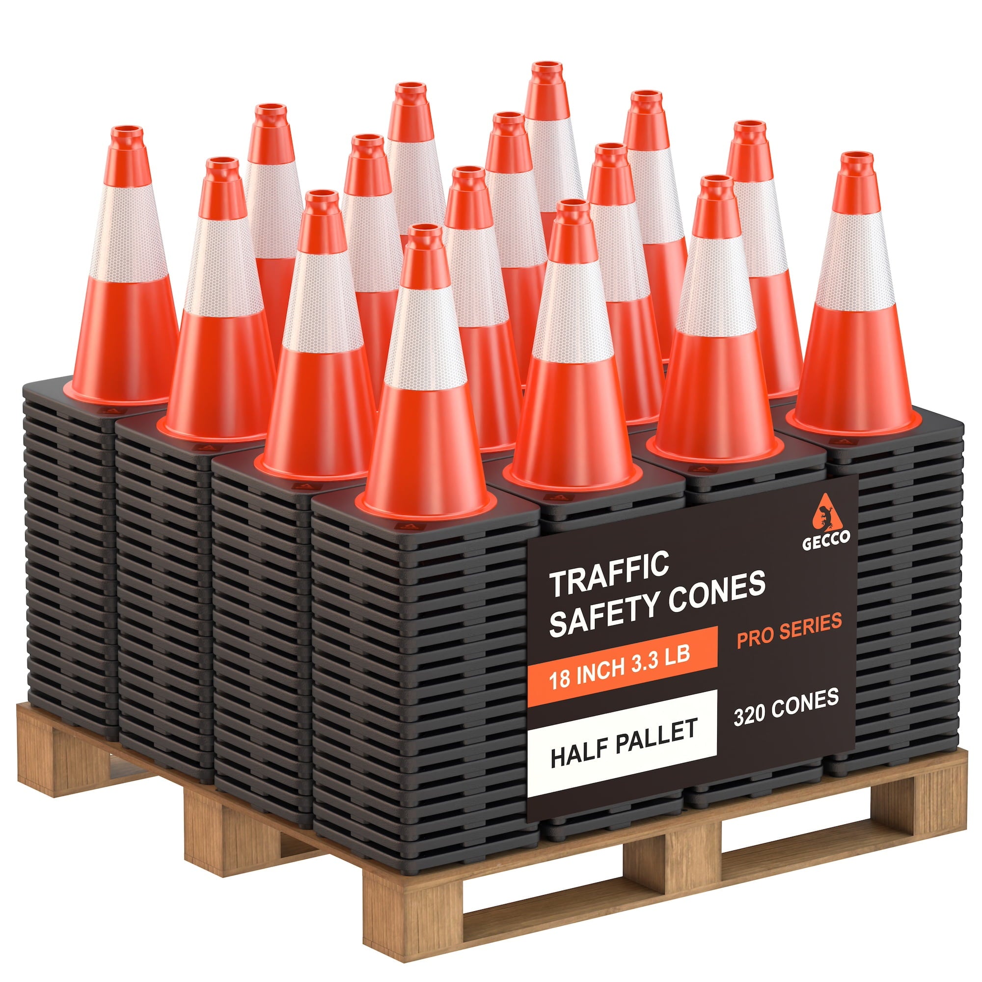 BSN SPORTS 18 in. Game Cones - Color My Class (Set of 6)
