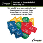 Champion Sports Geometric Bean Bag Set - Set of 12