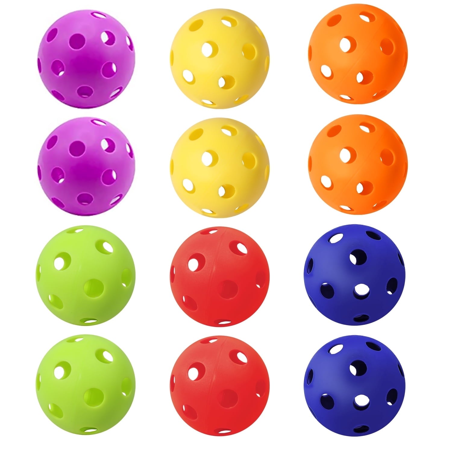 BSN SPORTS Plastic Baseballs - Color My Class (Set of 6)