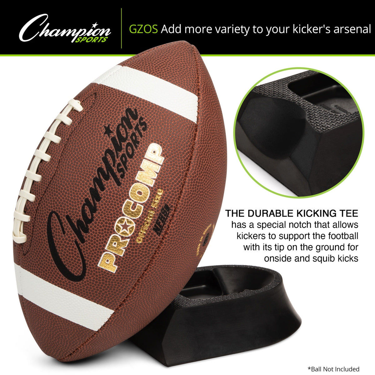 Champion Sports Ground Zero Onside Kick-Off Tee