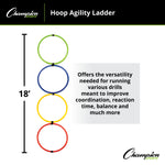 Champion Sports Hoop Agility Ladder