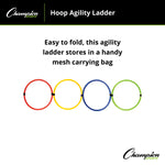 Champion Sports Hoop Agility Ladder