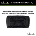 Champion Sports Combo Bat and Helmet Fence Bag