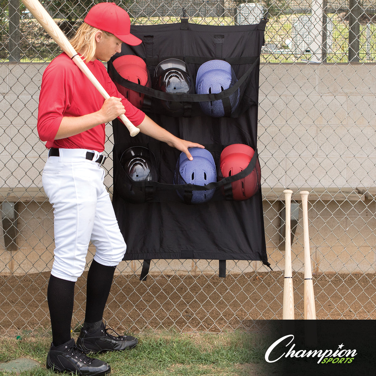 Champion Sports Helmet Caddy