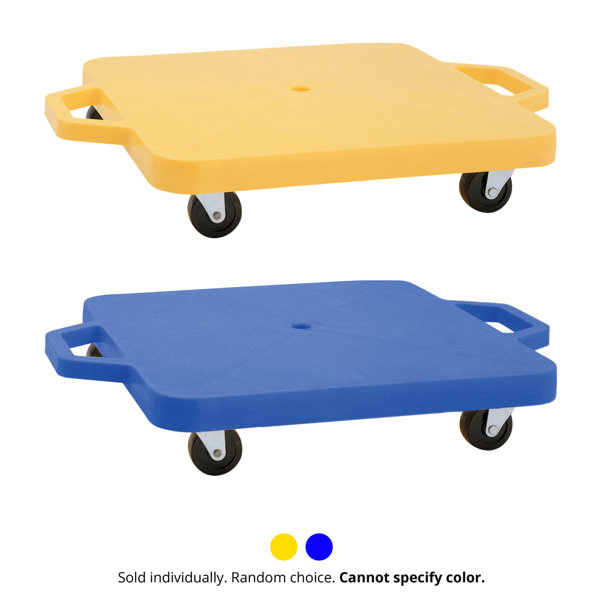 Champion Sports Heavy-Duty Scooter with Handle - 12" x 12" / Single