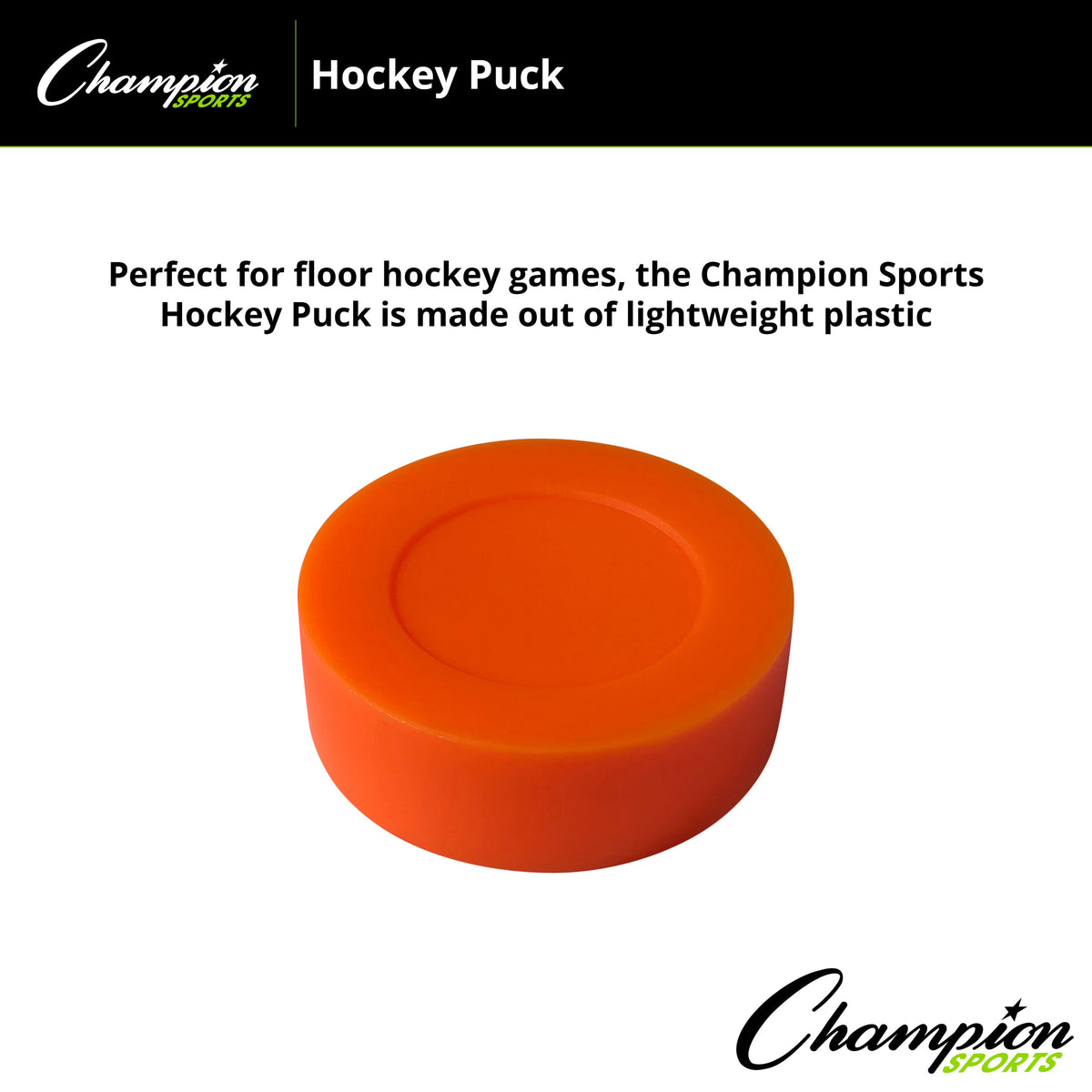 Champion Sports Hockey Pucks